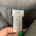 J. Jill 100% Linen Straight Leg Dress Pants Size 10T Taupe Neutral Staple Career Brown Photo 2