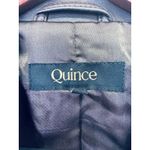 Quince 100% Leather Blazer Brown Women's SIZE L 100% AUTHENTIC Size L Photo 5