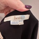 Boden Black White Sleeveless Belted Brush Stroke Ballet Knee Length Dress Size 8 Photo 3