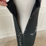 Julia Jordan Murky Green Black Mesh Cutout Sequin Sheath Dress S Photo 11