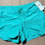Women’s Island Escape Size 6 Mint Island Board Shorts Swim Cover Up NWT Blue Photo 0