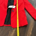 ZARA  oversized red blazer sz S Photo 6