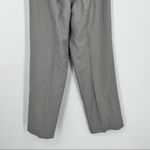 Talbots Gray Pure Silk Blend Trouser Pants Size 6 career office professional Photo 6