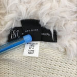 International Concept INC Ivory Faux Sherpa Reversible Vest Top Womens Size S M White Photo 6