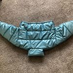 Urban Outfitters Cropped Puffer Jacket Metallic teal Size L/6 Photo 14