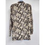 ZARA BNWT  WOMENS COLLECTION ANIMAL PRINT SHIRT Size  S Photo 9
