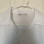 ZARA  Linen Short- sleeve Shirt size XS Photo 5