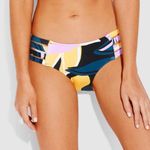 Seafolly NWT  X Revolve Cut Copy Multi Strap Hipster Bottoms in Blueprint Photo 0