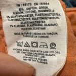 Pilcro by Anthropologie High Rise Bootcut in Rust Orange Distressed Jeans Sz 26 Photo 7