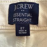J.Crew  Essential Straight White Jean In All-day Stretch 27 Photo 2