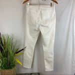 AGOLDE  White High Rise Straight Crop Jeans 27 Photo 2