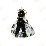 Alex B. Nites‎ Women Jumpsuit Size 6 Stretch Elastic Waist Floral NEW Black Photo 7