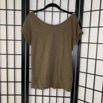 Forever 21 Wide Neck Top Army Green Medium Photo 2