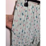 Brand New Roudelain Women's Size Medium Blue Petal 2 Piece Pajama Set Sleepwear Photo 9