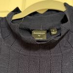 Cyrus Navy Sleeveless Knit Top Photo 1