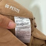 Banana Republic Honey Brown Organic Cotton Wide Leg Cropped Pant Size 00 Photo 7