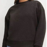 Everlane The ReNew Fleece Oversized Crewneck Oversized Teddy Sweatshirt Size XS Photo 0