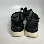 Franco Sarto Urla sandals black white womens size 10 trendy modern casual Photo 5