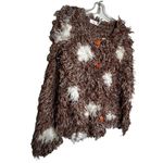 Vintage Cee Acrylic‎ Cardigan Sweater Size M Photo 5