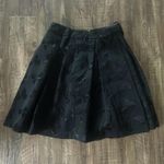 Kate Spade Skirt The Rules Bow Themed Black Pleated Mini Skirt Black Sz 6 Photo 3