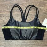 Fabletics NWT Principal Motion365+ Low Impact Bra Black Shine Size XS Photo 5
