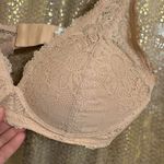Aerie Real Good Peach Padded Lace Bralette Bra Top 38C Photo 2