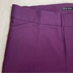 Worthington | NWT Petite Plum Pull-On Skinny Dress Pants | 14P Photo 3