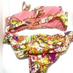 Lucky Brand  Desert Oasis Medium Bandeau with Straps Bikini Photo 6