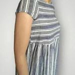 NWOT Peyton & Parker girl’s mini striped short sleeve dress size 14 Blue Photo 3