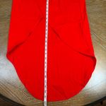 superdown  Revolve Arielle Slit Tulip Maxi Skirt Red Sz Medium Holiday Christmas Photo 10