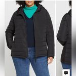 Universal Standard Comfort Panel Light Padded Packable Jacket Black Size 4XS Photo 5