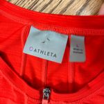 Athleta  | Pacifica UPF Tank In Saffron Quarter Front Zip Top Size S Photo 4