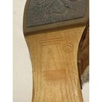 No Boundaries Vintage Y2K  Sueded Mule Boho Wooden Clogs 8.5 Photo 6