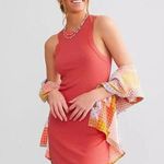 Z Supply Carolina Rib Mini Dress Mineral Red Sleeveless Tank Size XS $79 Photo 0