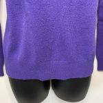 Shephe Purple Turtleneck Cashmere Sweater Size Medium Photo 2