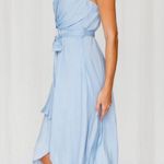 Hello Molly Fuel To My Fire Midi Dress Steel Blue Photo 4