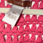 Pink crochet vest with Size M Photo 4