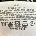 Tory Burch Veta Silk Dot Print Blouse Black Ivory Size Photo 9