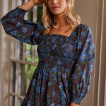 Summersalt ‎ The Countryside Poplin Smocked Dress Photo 0