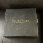 AZALEA WANG JAMILA DRIPPING DIAMONDS SILVER FRINGE BOOTIE SIZE 7.5 NWT Photo 15