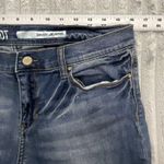 DKNY Jeans Womens 8 Ave B Slim Boot Mid Rise Stretch Denim Blue Distressed Faded Photo 5