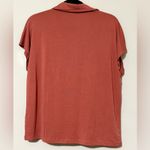 Vera Wang SIMPLY VERA  women’s size large pullover collared v-neck blouse casual Photo 2