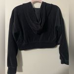 Forever 21  Black Cropped Zip Up Photo 4