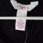 Candie's NWT Women's Black Cardigan Sequin Sweater 3/4 Sleeve Size XS Photo 1