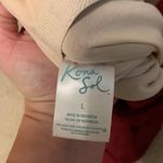 Kona Sol NWOT  Large Maroon One Piece Bathing Suit Photo 2