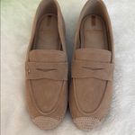 Sam Edelman Tan Flats with Suede-Like Texture Photo 5