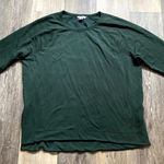 Athleta  Soft Dark Green XL Top Yoga Relaxed Athleisure Cozy Quiet Luxury Active Photo 0