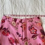 Magaschoni  Pink Floral Satin Pants NEW Photo 7