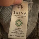 Satva  Essentials Organic Cotton Long Sleeve Gray Top - XS Photo 3