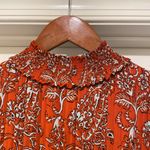 Nanette Lepore  Picante Multi Print Smocked Pleated Midi Dress Easy Care Size 4 Photo 5